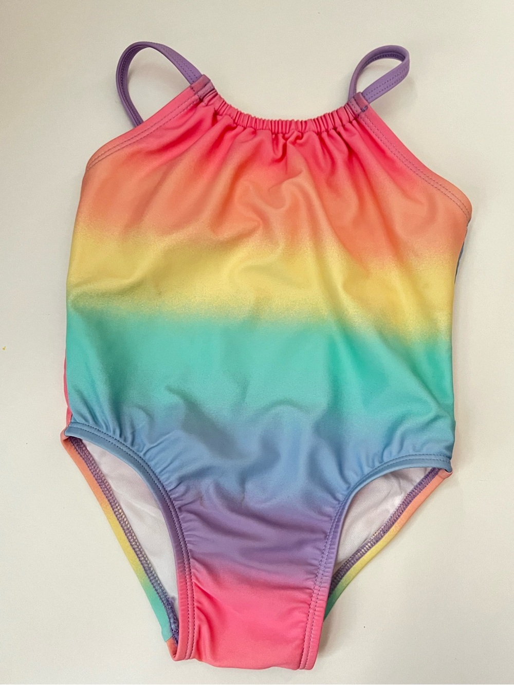 Rainbow Sherbet Baby Swimsuit